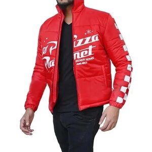 Disney Parks Unisex Pizza Planet Puffer Jacket